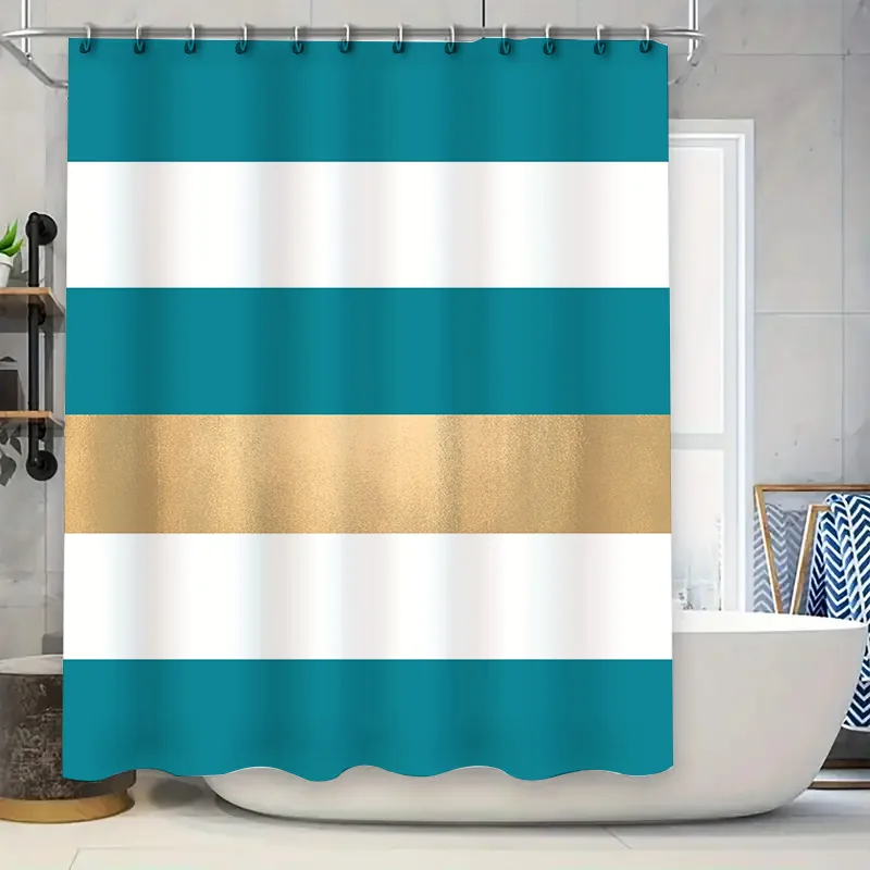 Home Textiles Luxury Curtains - Phoenix Feather Pattern Bath Curtain Waterproof