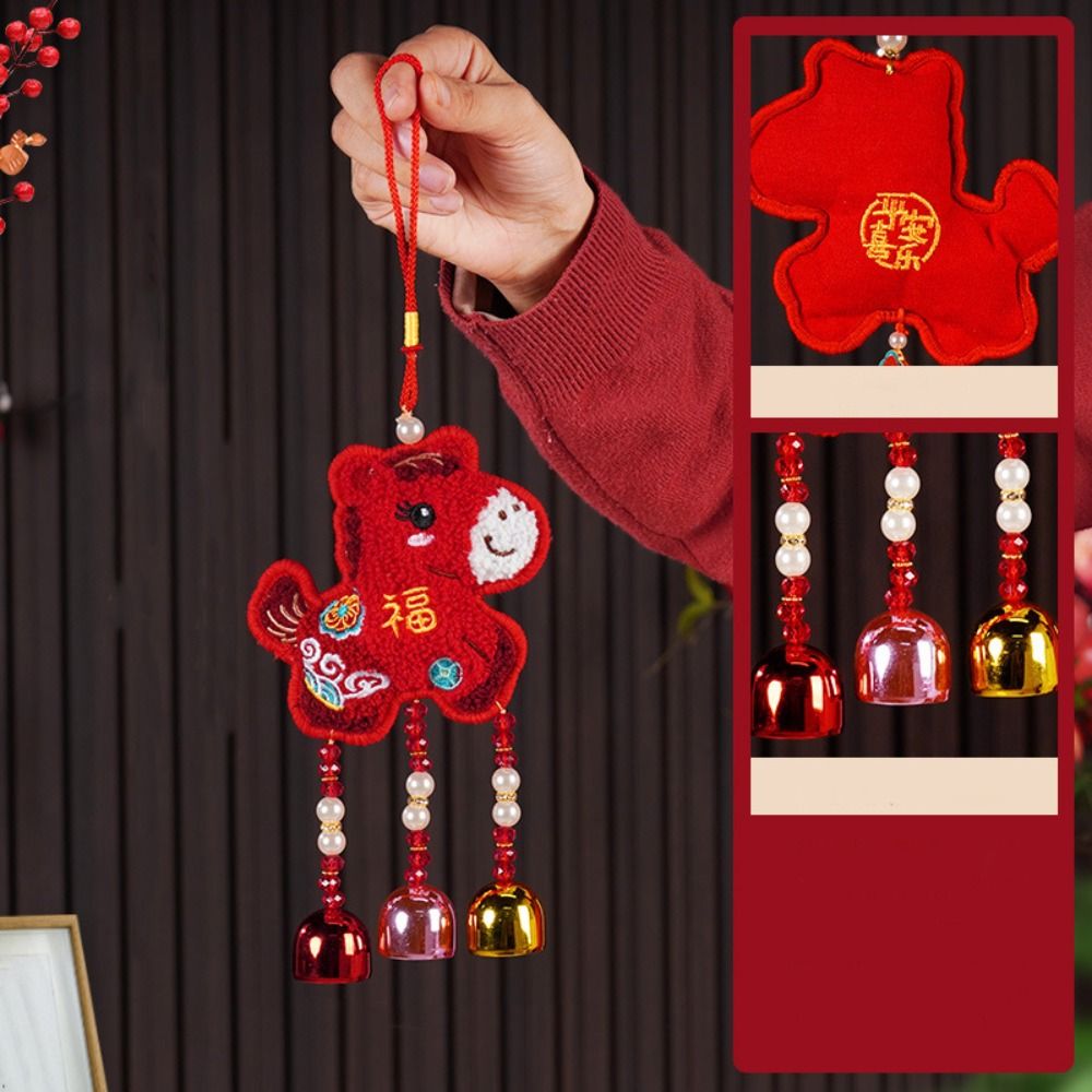 Cartoon Horse Keychain Plush G - Home Textiles Meaning ulasan dan harga