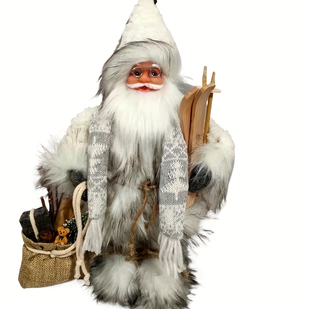 Blue and white Santa Claus, Ch - Home Textiles And Furnishing ulasan dan harga