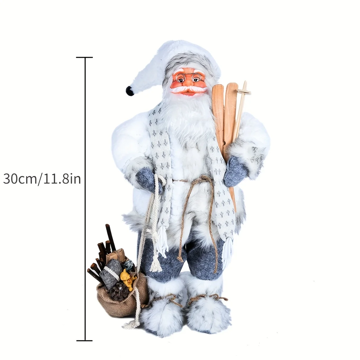 Blue and white Santa Claus, Ch - Home Textiles And Furnishing ulasan dan harga