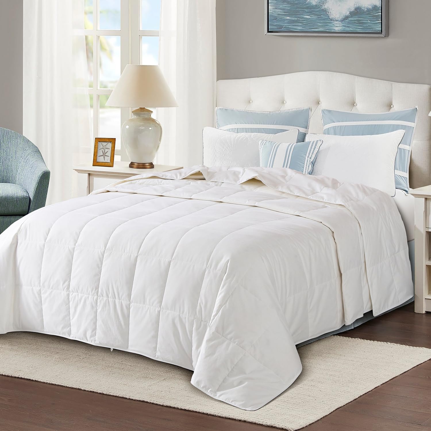 Ultra-Light Down Comforter Kin - Duvet Insert White ulasan dan harga