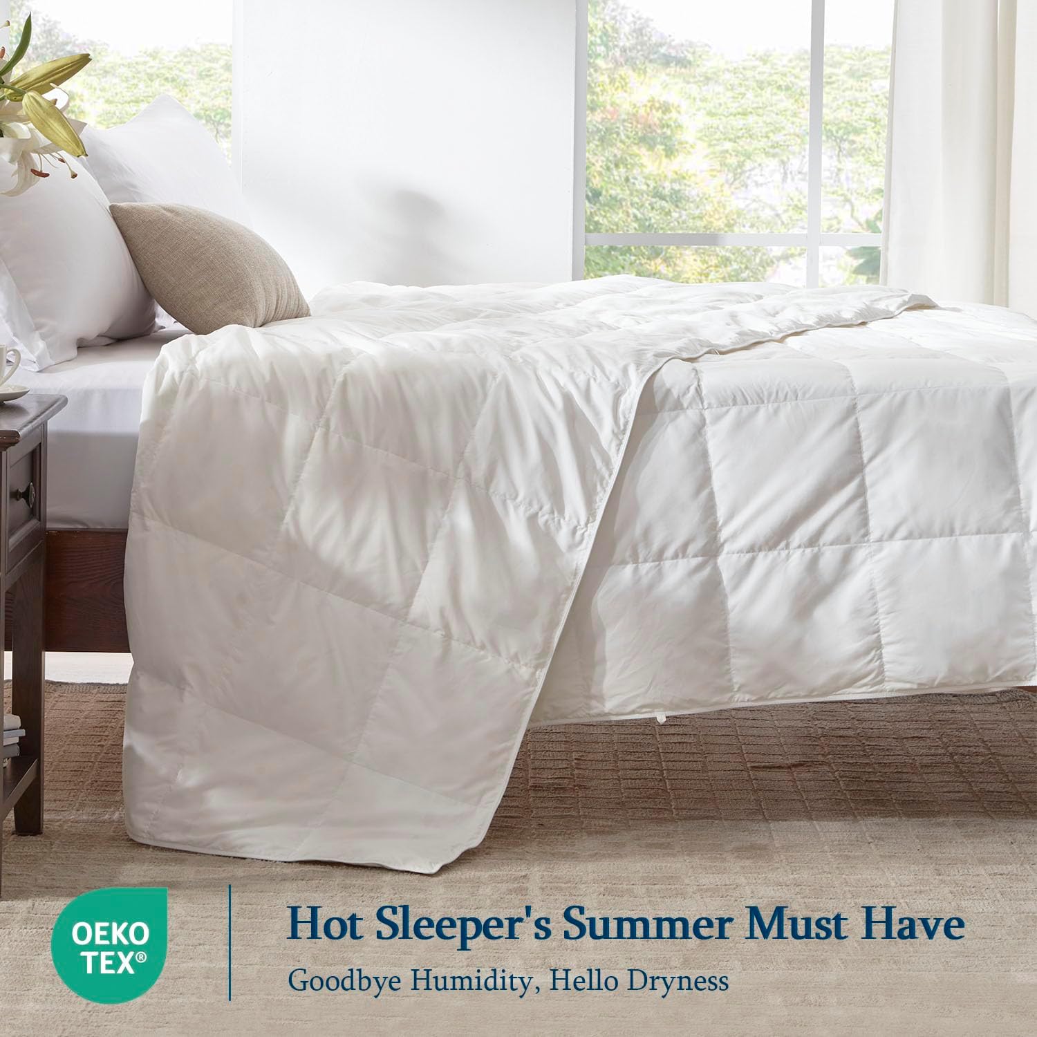 Ultra-Light Down Comforter Kin - Duvet Insert White ulasan dan harga