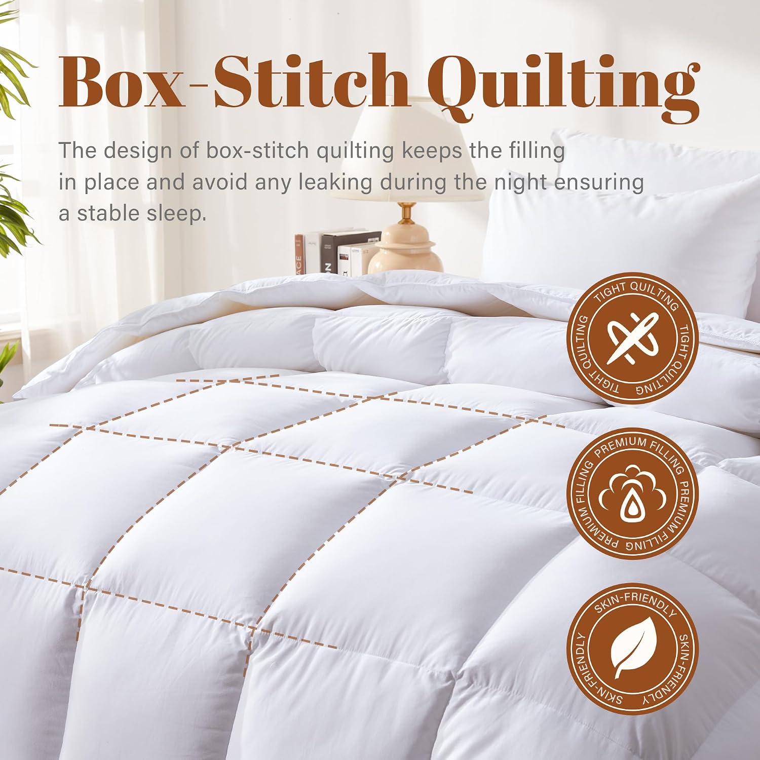 Ultra Soft Twin Comforter - 10 - Duvet Insert White ulasan dan harga