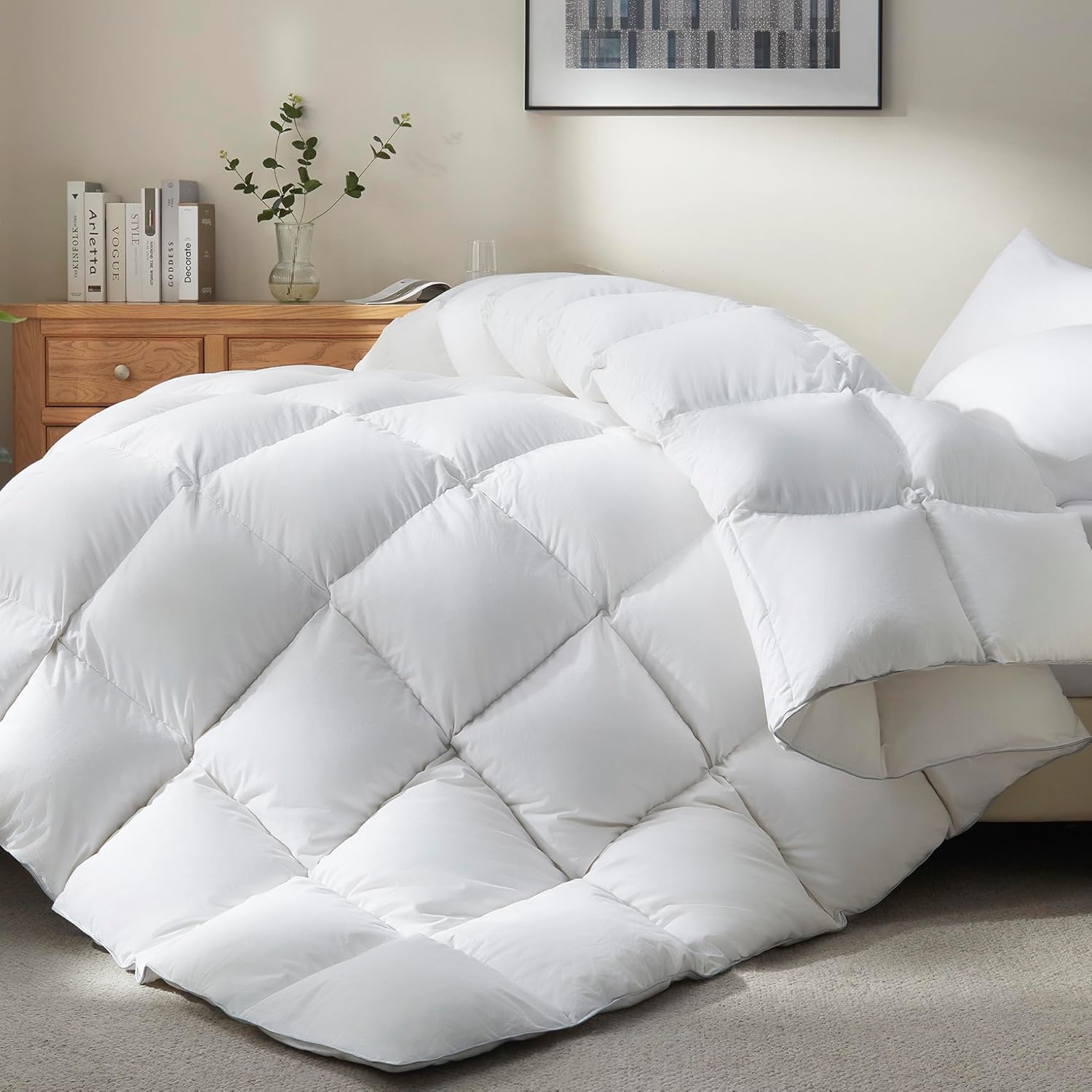 All-Season White Fluffy Duvet  - Duvet Insert White ulasan dan harga