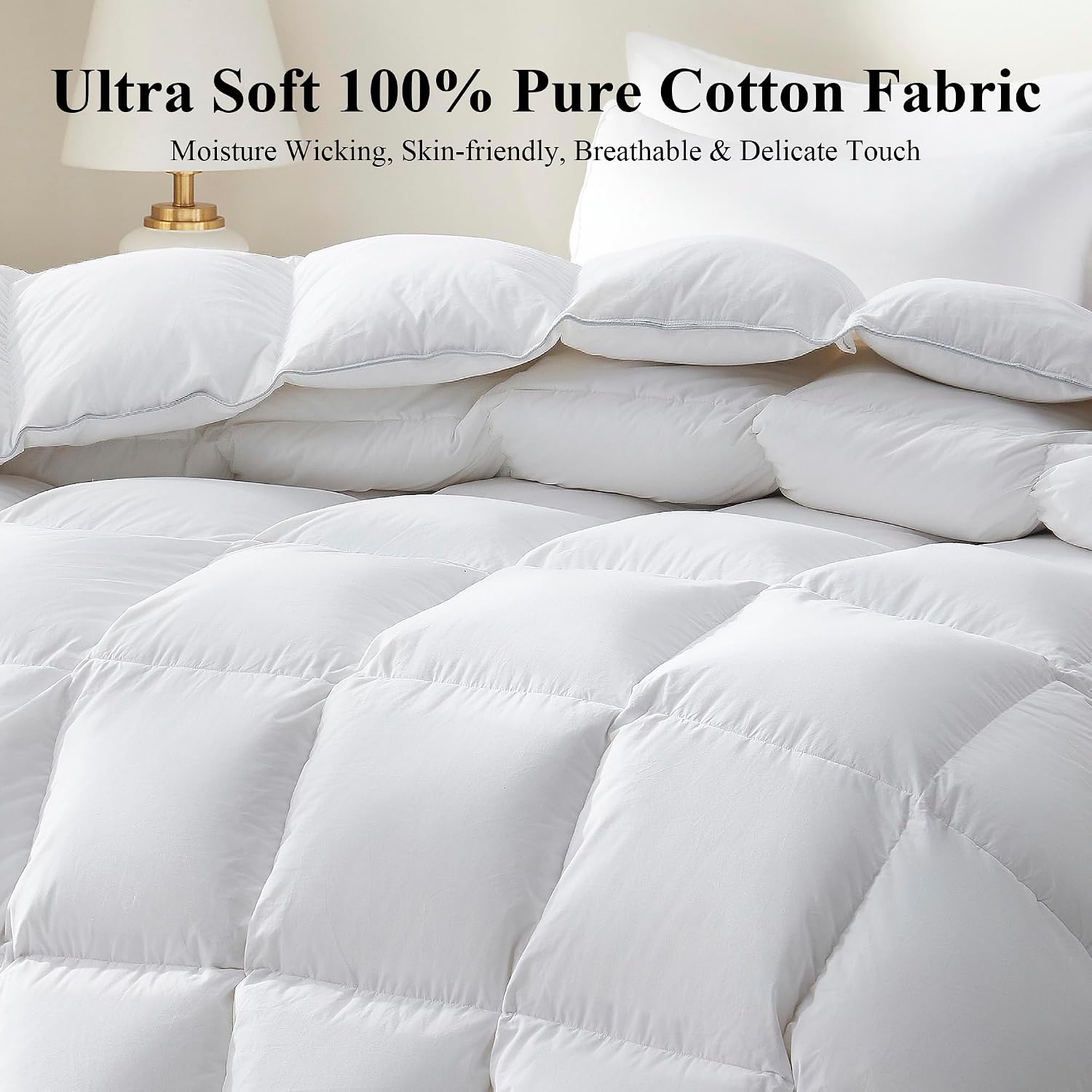 All-Season White Fluffy Duvet  - Duvet Insert White ulasan dan harga