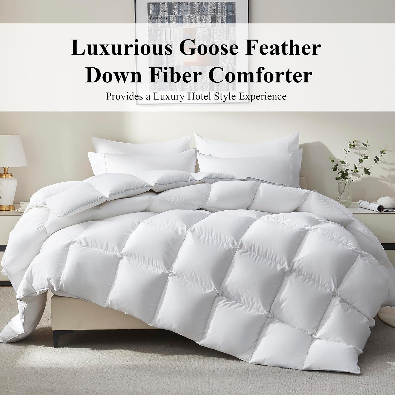 All-Season White Fluffy Duvet  - Duvet Insert White ulasan dan harga