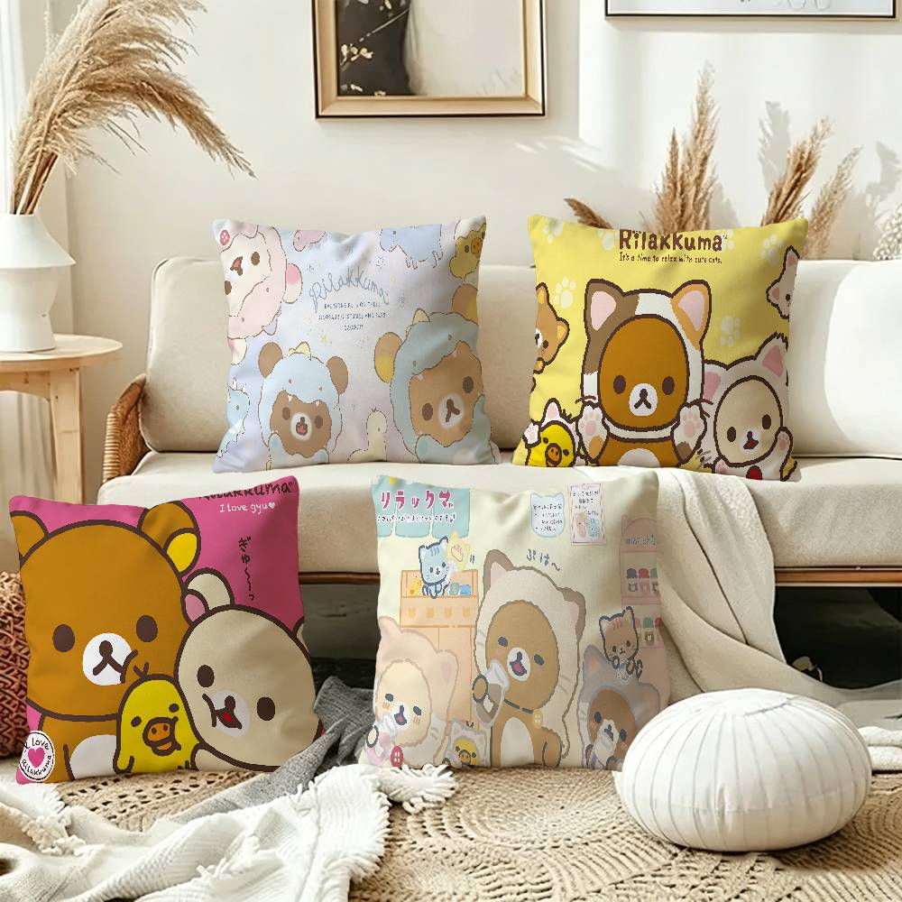 Cute Rilakkuma Pillow Gifts Ho - Home Textiles And Furnishing ulasan dan harga