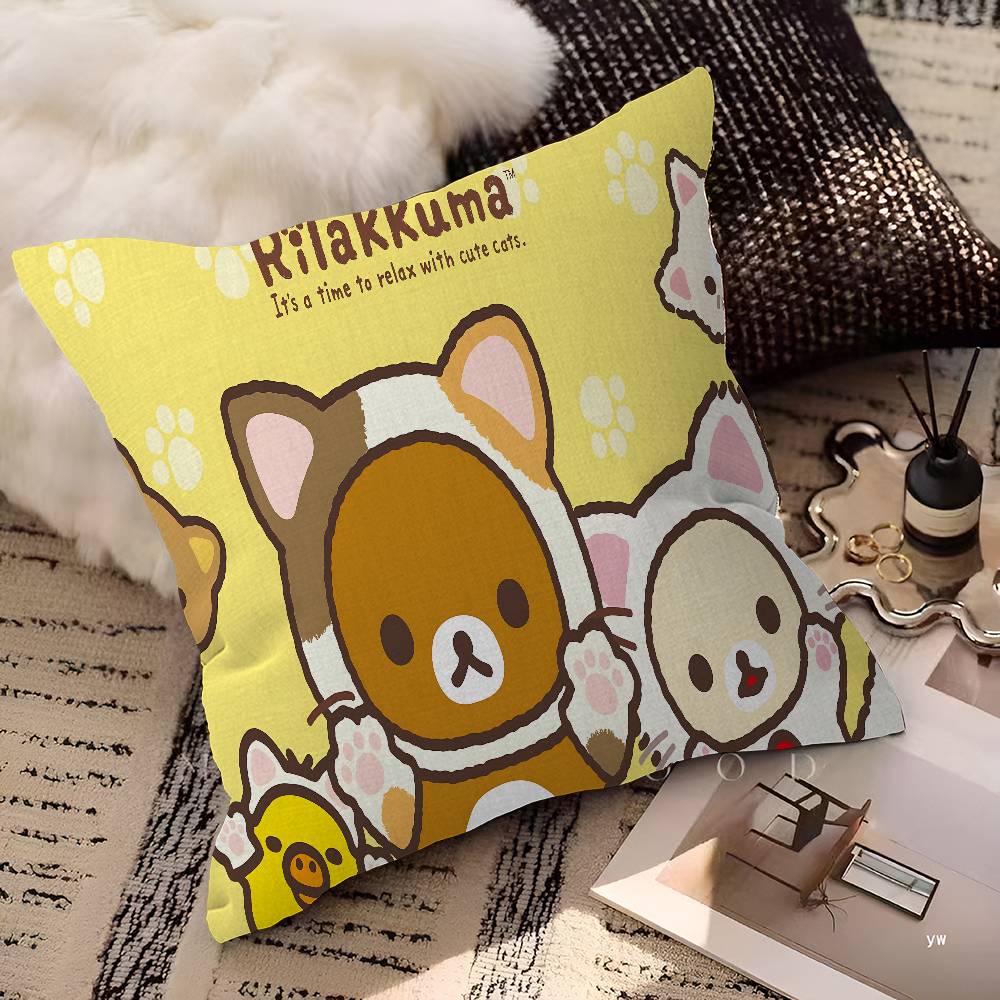 Cute Rilakkuma Pillow Gifts Ho - Home Textiles And Furnishing ulasan dan harga