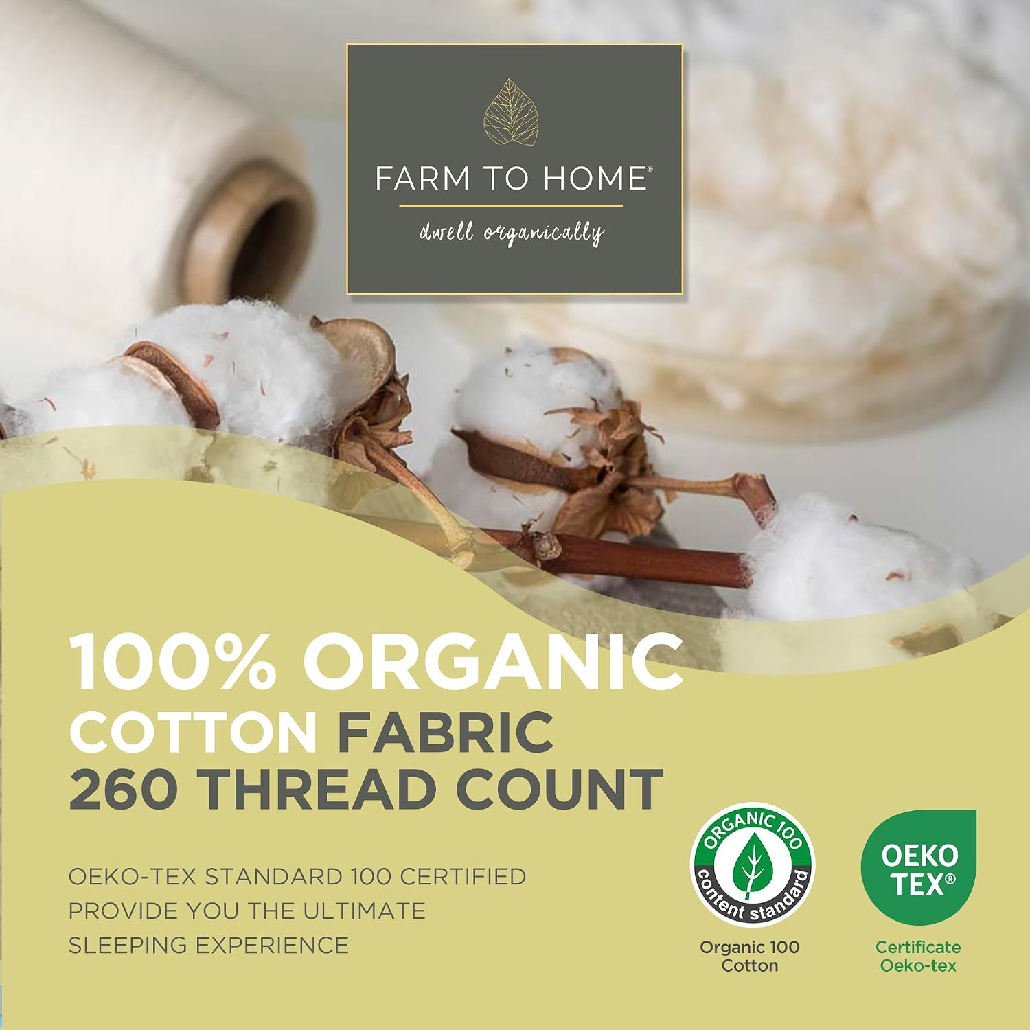 100% Organic Cotton Feather &  - Duvet Insert White ulasan dan harga