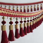 Beads Tassel Fringe Edging Tri - Home Textiles And Furnishing ulasan dan harga