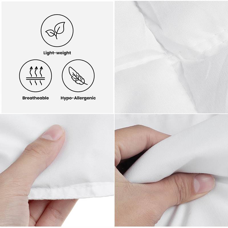 100% White Goose Down Comforte - Duvet Insert White ulasan dan harga