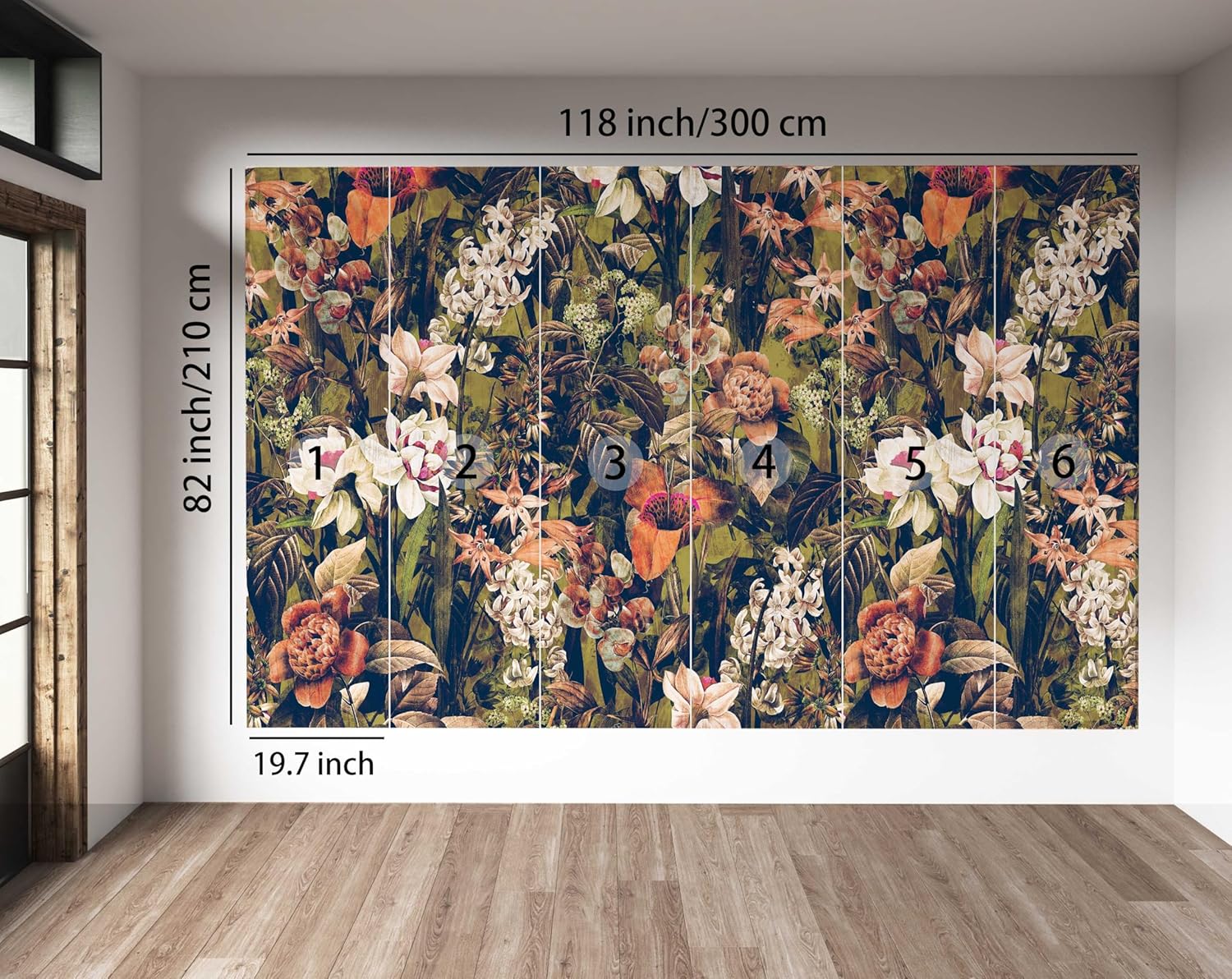 Luxury Floral Tapestry Bed Bac - Home Textiles Luxury Curtains ulasan dan harga