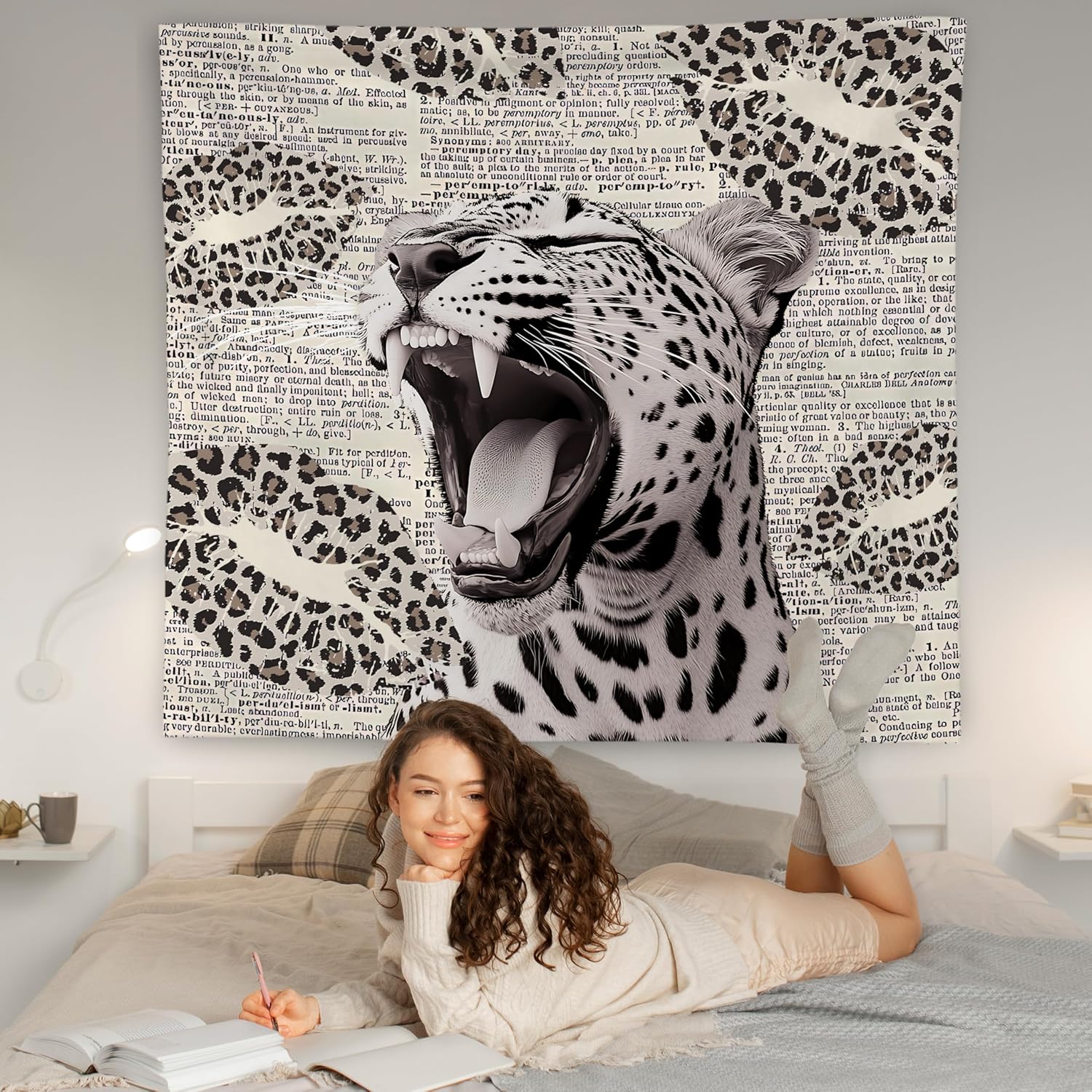 Bohemian Tapestry Wall Hanging - Home Textiles Luxury Curtains ulasan dan harga