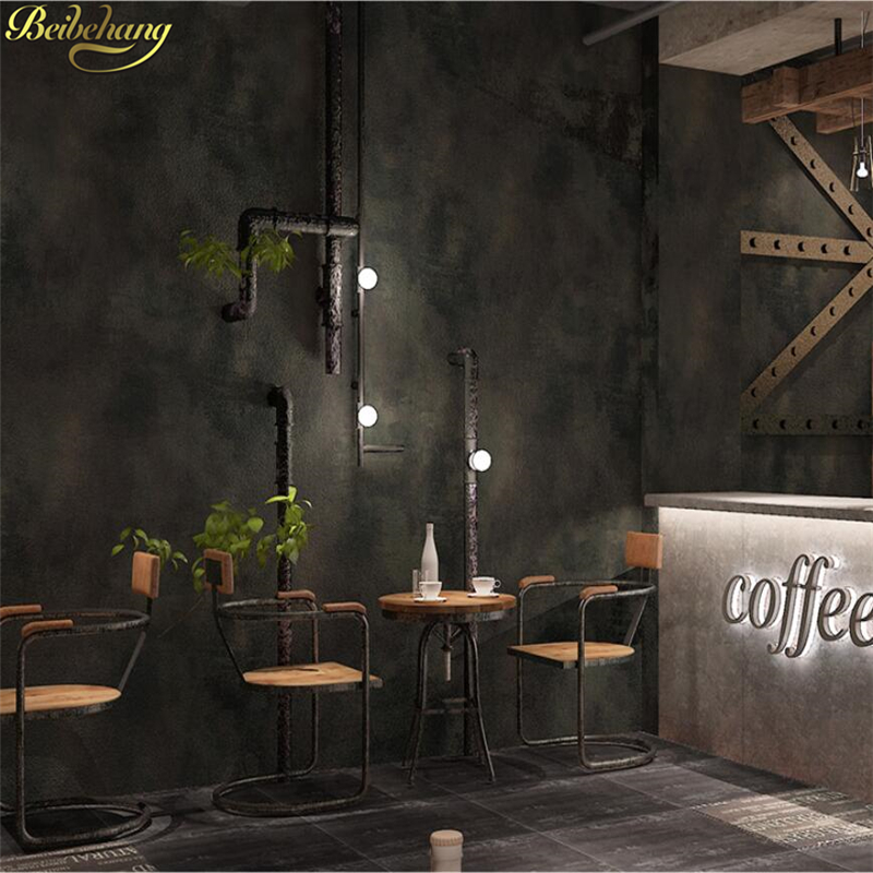 Retro cement gray wallpapers p - Home Textile Industry ulasan dan harga