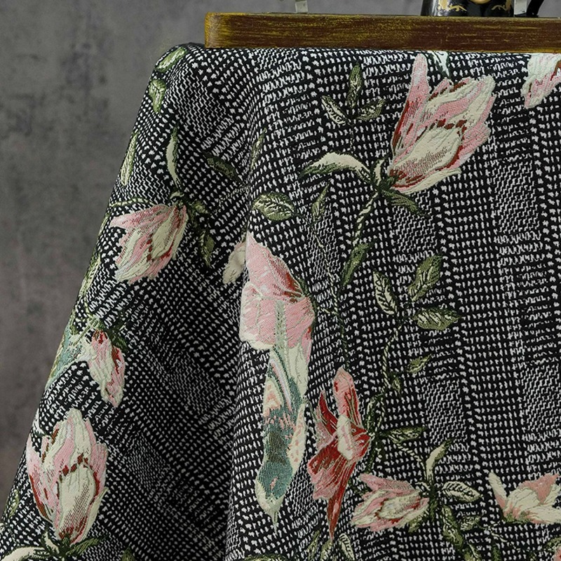 European Relief Floral Bird Ja - Home Textiles Luxury Curtains ulasan dan harga
