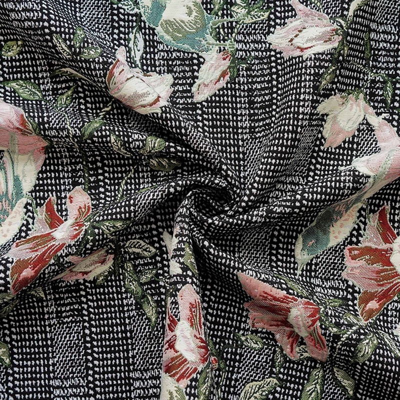 European Relief Floral Bird Ja - Home Textiles Luxury Curtains ulasan dan harga