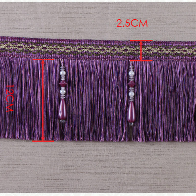 Luxury Exquisite Beaded Tassel - Home Textiles Luxury Curtains ulasan dan harga