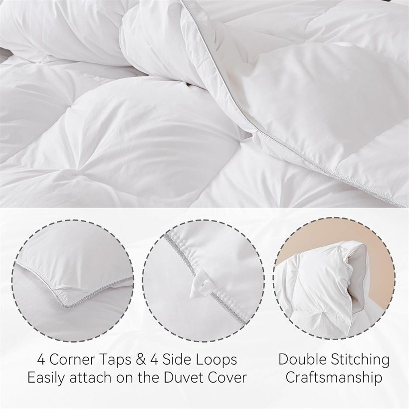 High End White Goose Dwon Comf - Duvet Insert White ulasan dan harga