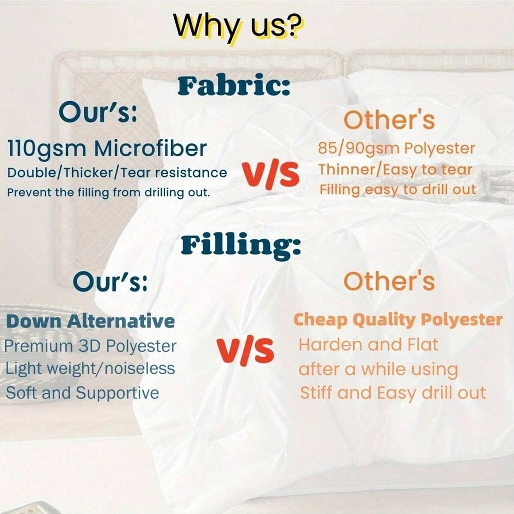 Comforter Duvet Insert - King  - Duvet Insert White ulasan dan harga
